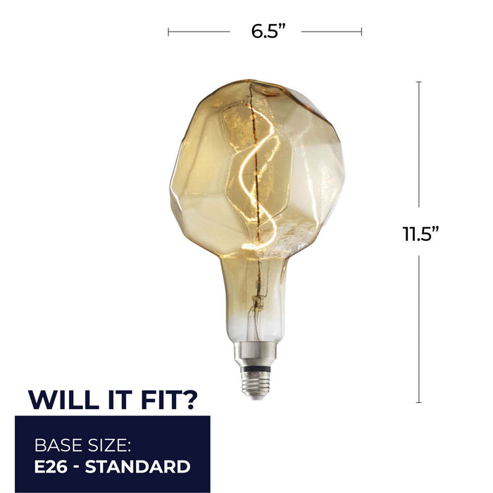 Bulbrite 776318 Light Bulb, Antique