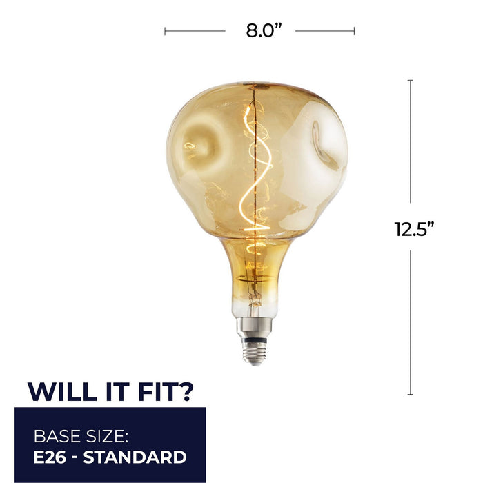 Bulbrite 776319 Light Bulb, Antique