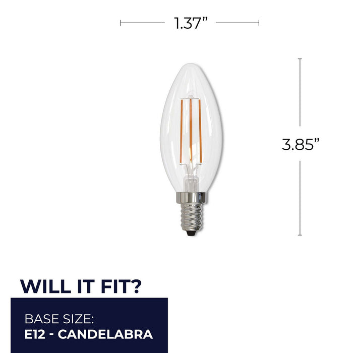 Bulbrite 776626 Light Bulb, Clear