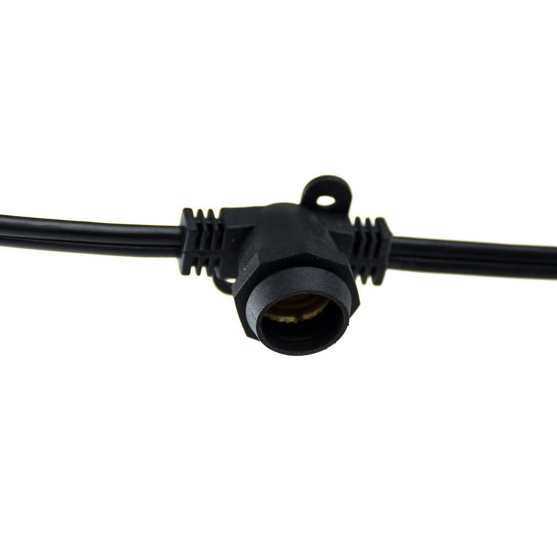 Bulbrite 810056 String Light, Black