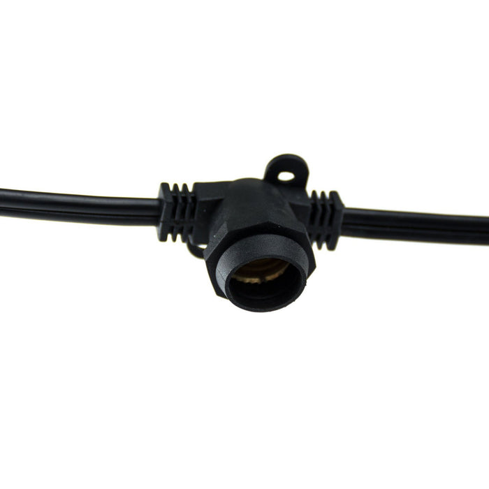 Bulbrite 810056 String Light, Black