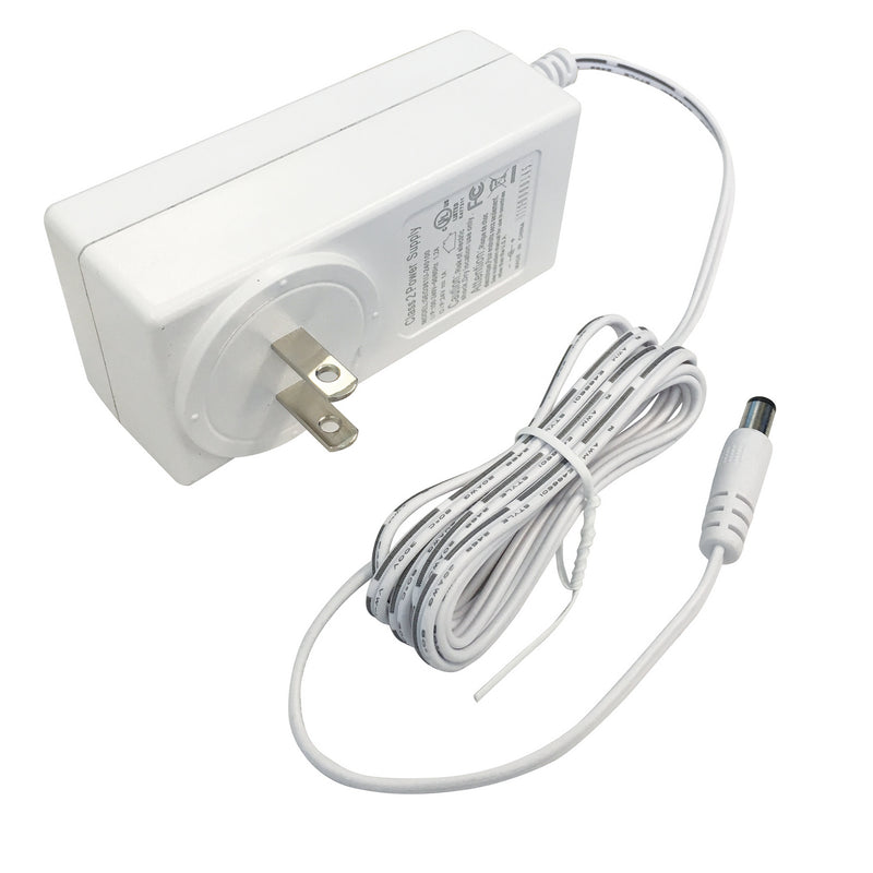Nora Lighting NATL-524W 24W 24V LED Plug In Driver, White