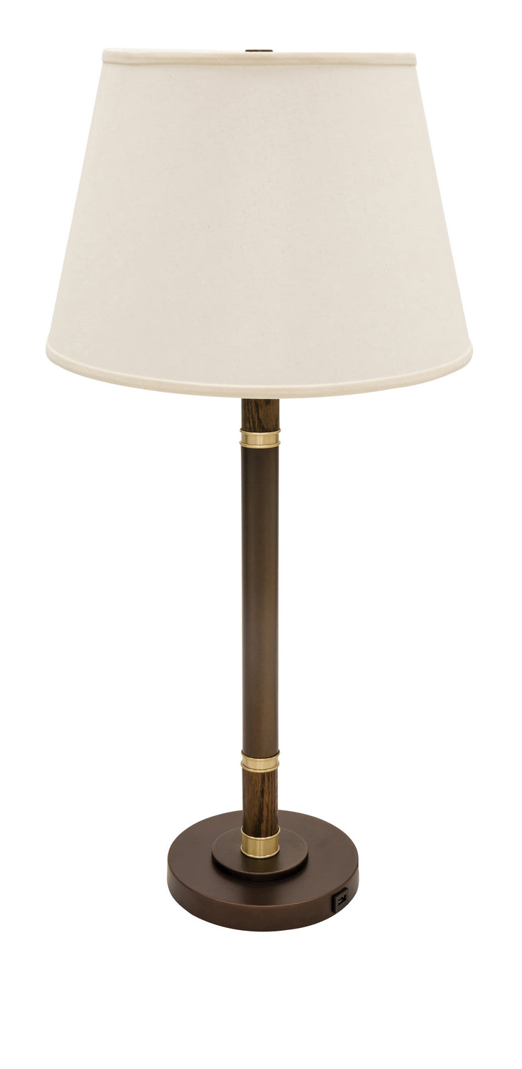 House of Troy BA750-CHB One Light Table Lamp, Chestnut Bronze