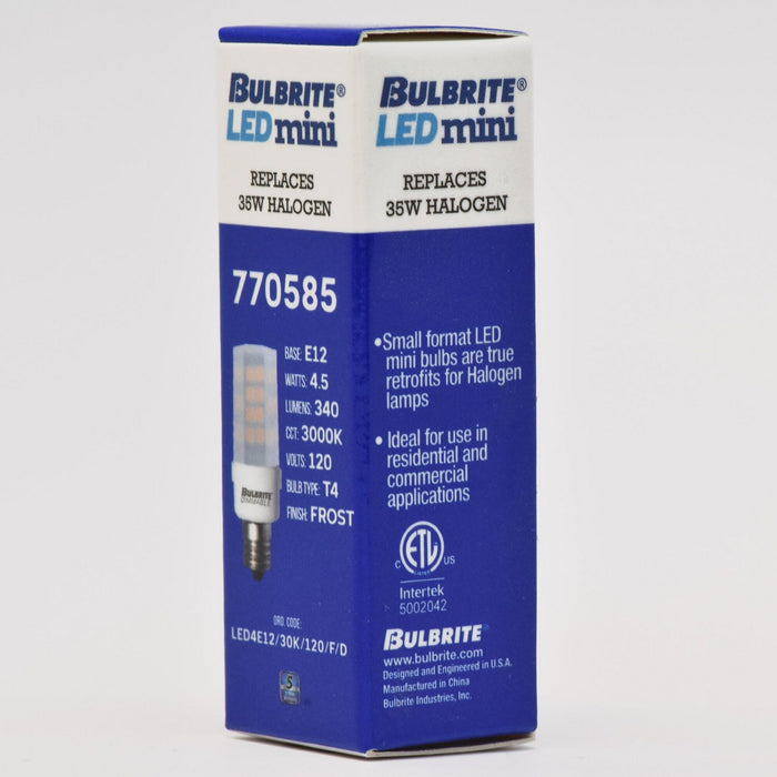Bulbrite 770585 Light Bulb, Frost