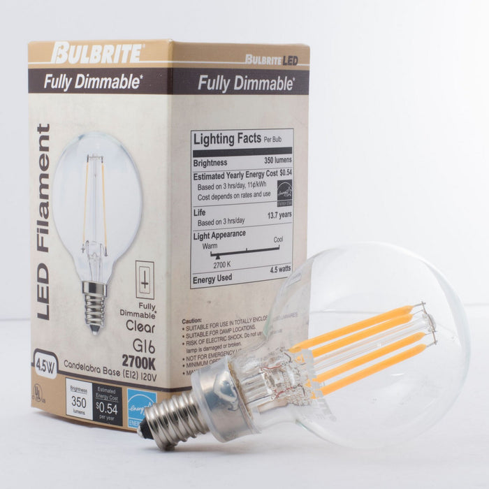 Bulbrite 776873 Light Bulb, Clear