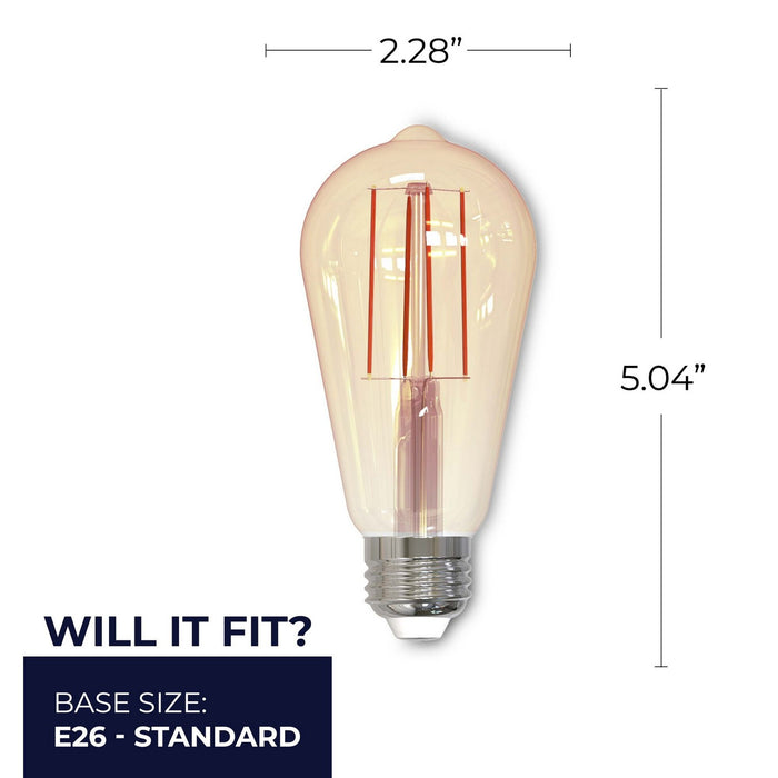 Bulbrite 776909 Light Bulb, Antique