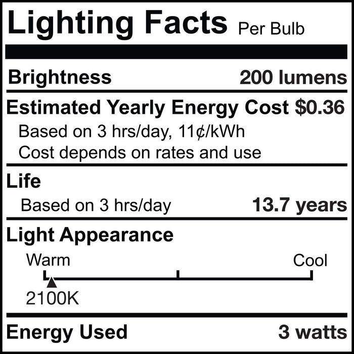 Bulbrite 776908 Light Bulb, Antique