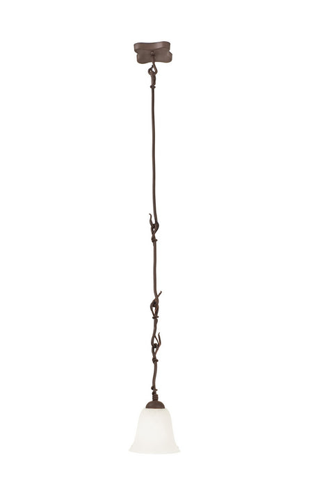 Kalco 1821BA/1219 One Light Mini Pendant, Bark