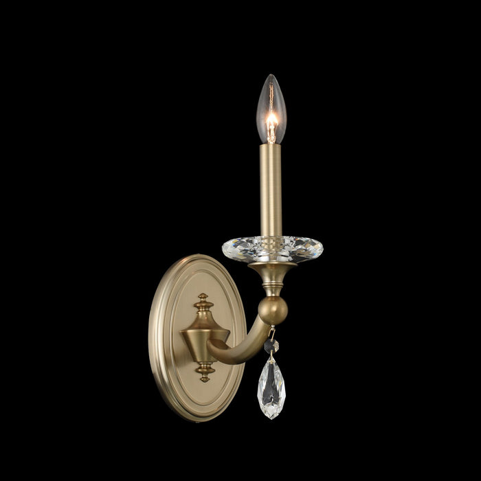 Allegri 012121-045-FR001 One Light Wall Bracket, Matte Brushed Champagne Gold