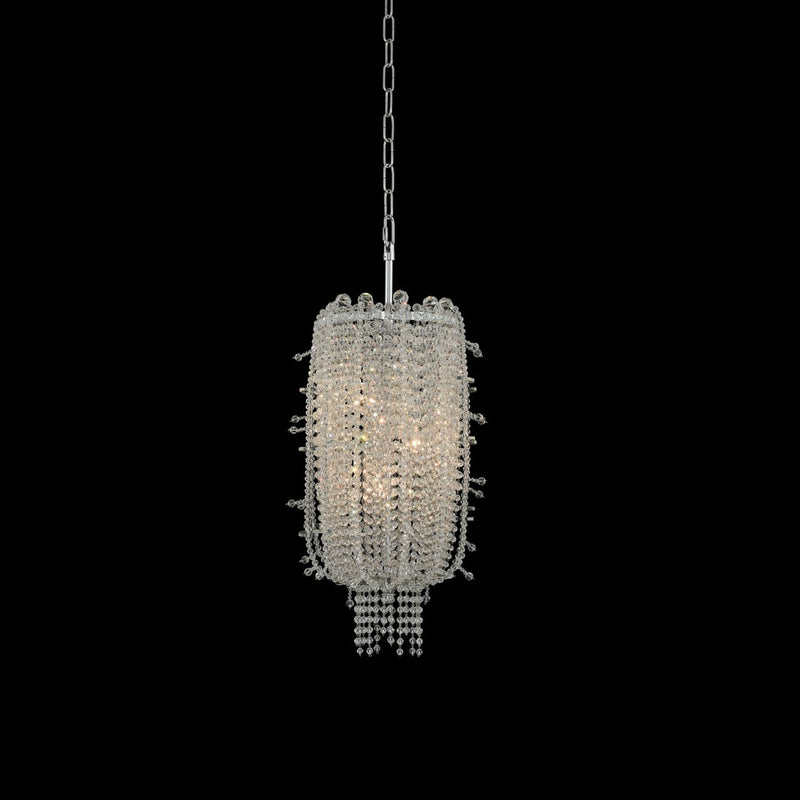 Allegri 030610-010-FR001 Three Light Mini Pendant, Chrome