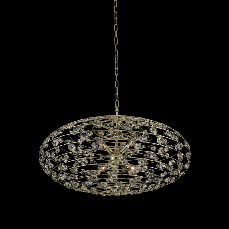 Allegri 032553-041-FR001 Six Light Pendant, Champagne Gold