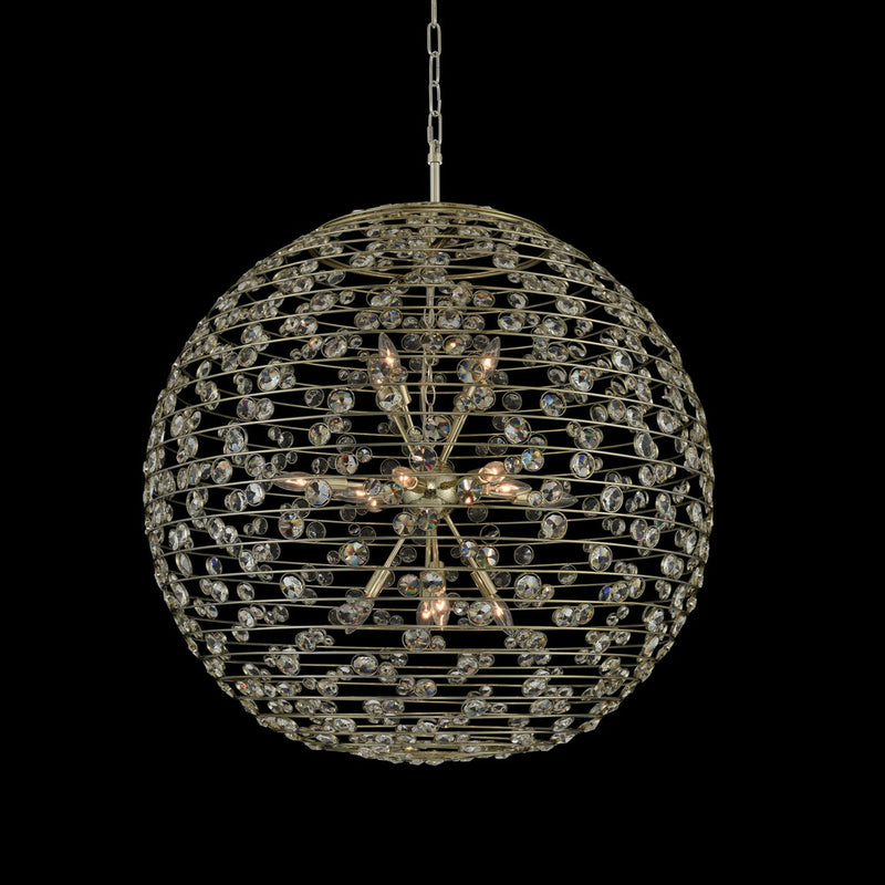 Allegri 032554-041-FR001 16 Light Pendant, Champagne Gold