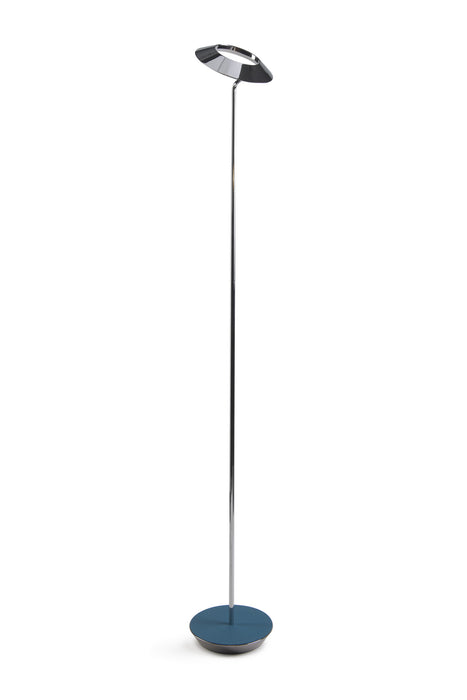 Koncept RYO-SW-CRM-AZF-FLR LED Floor Lamp, Chrome, Azure Felt