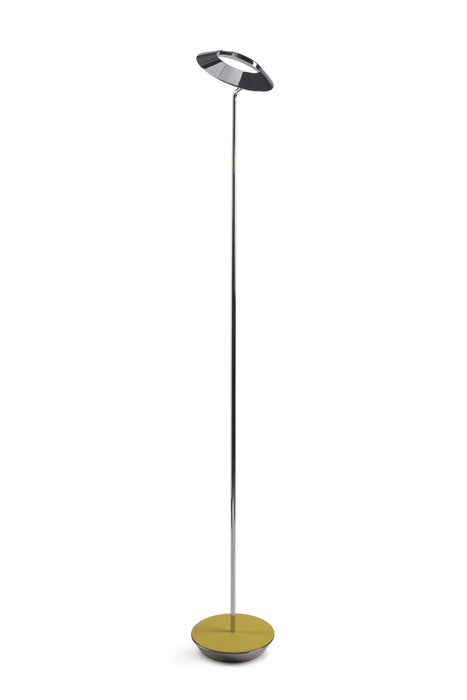 Koncept RYO-SW-CRM-HDF-FLR LED Floor Lamp, Chrome, Honeydew Felt