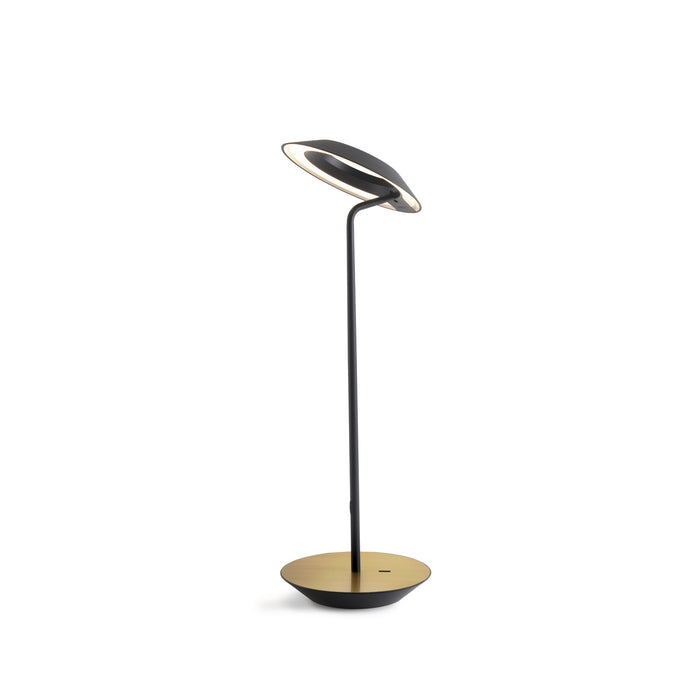 Koncept RYO-SW-MTB-BRS-DSK LED Desk Lamp, Matte Black, Brass