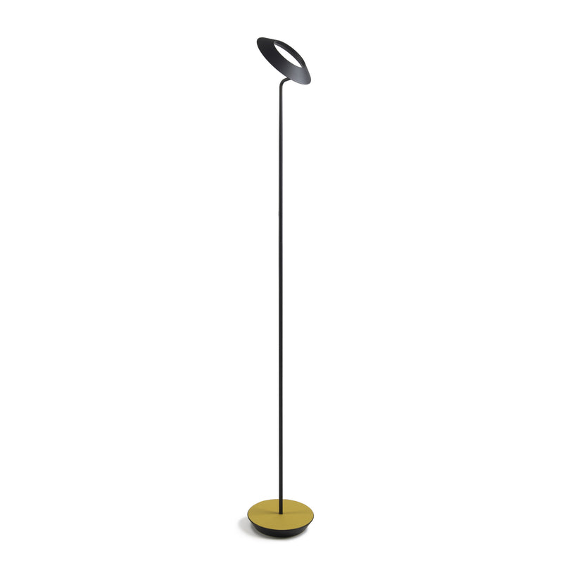 Koncept RYO-SW-MTB-HDF-FLR LED Floor Lamp, Matte Black, Honeydew Felt