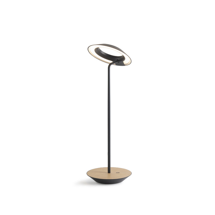 Koncept RYO-SW-MTB-WOK-DSK LED Desk Lamp, Matte Black, White Oak