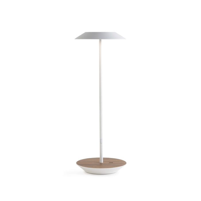 Koncept RYO-SW-MWT-OWT-DSK LED Desk Lamp, Matte White, Oiled Walnut