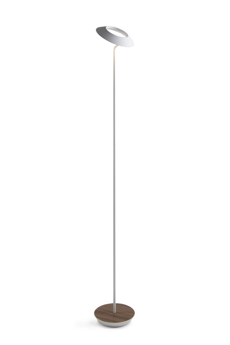 Koncept RYO-SW-MWT-OWT-FLR LED Floor Lamp, Matte White, Oiled Walnut