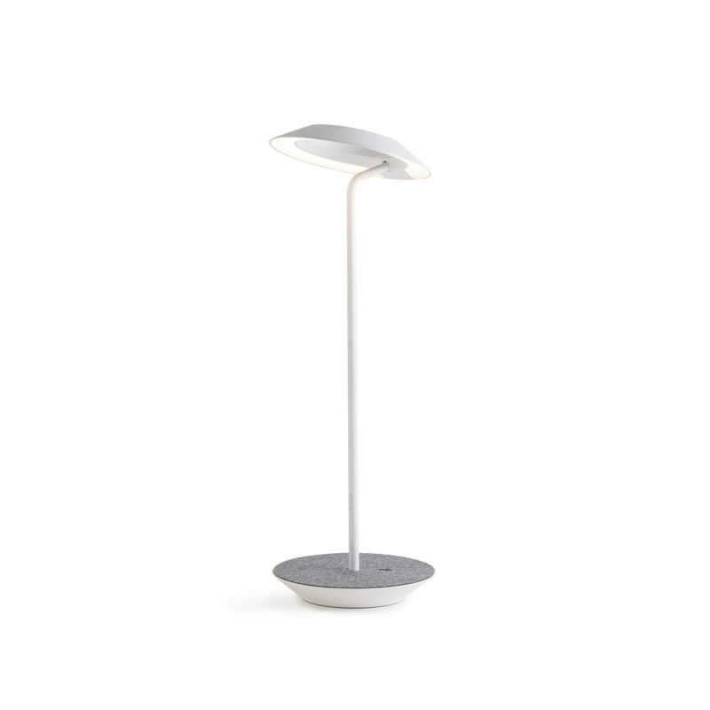 Koncept RYO-SW-MWT-OXF-DSK LED Desk Lamp, Matte White, Oxford Felt