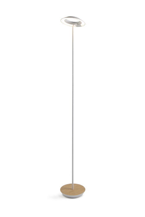 Koncept RYO-SW-MWT-WOK-FLR LED Floor Lamp, Matte White, White Oak