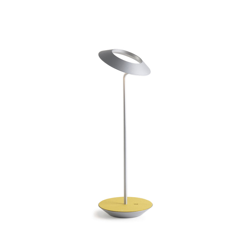Koncept RYO-SW-SIL-HDF-DSK LED Desk Lamp, Silver, Honeydew Felt