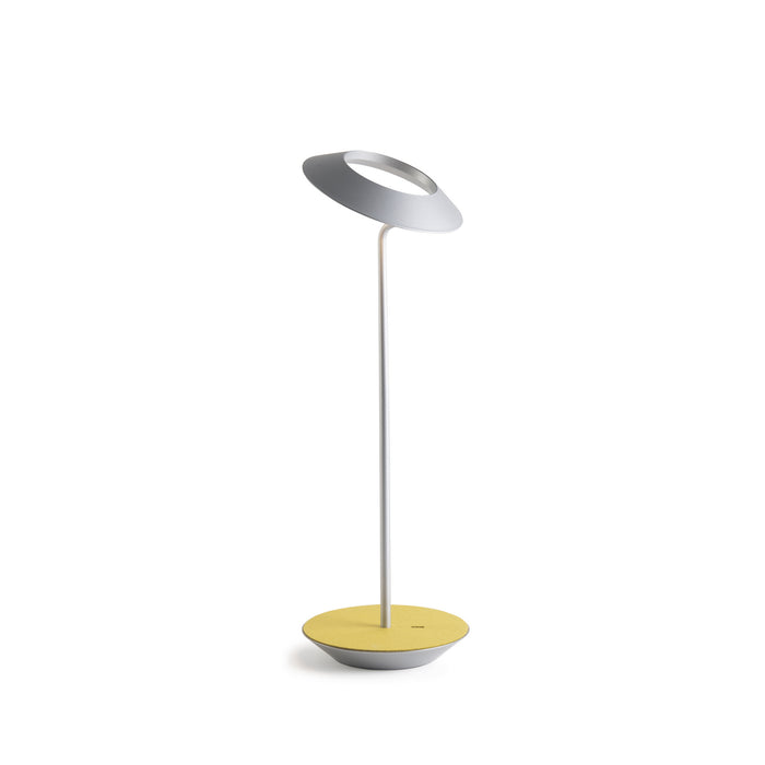 Koncept RYO-SW-SIL-HDF-DSK LED Desk Lamp, Silver, Honeydew Felt
