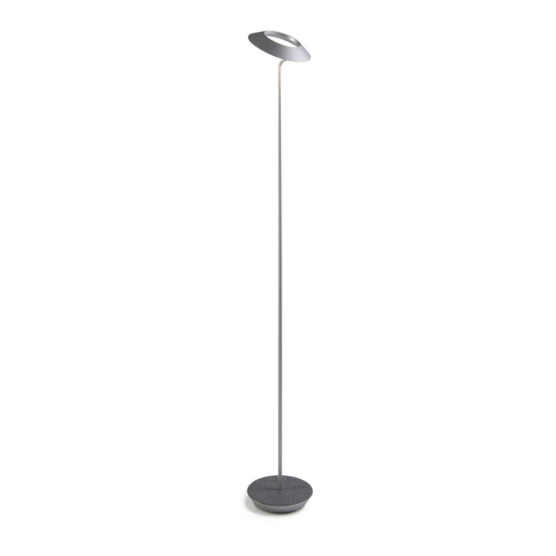 Koncept RYO-SW-SIL-OXF-FLR LED Floor Lamp, Silver, Oxford Felt