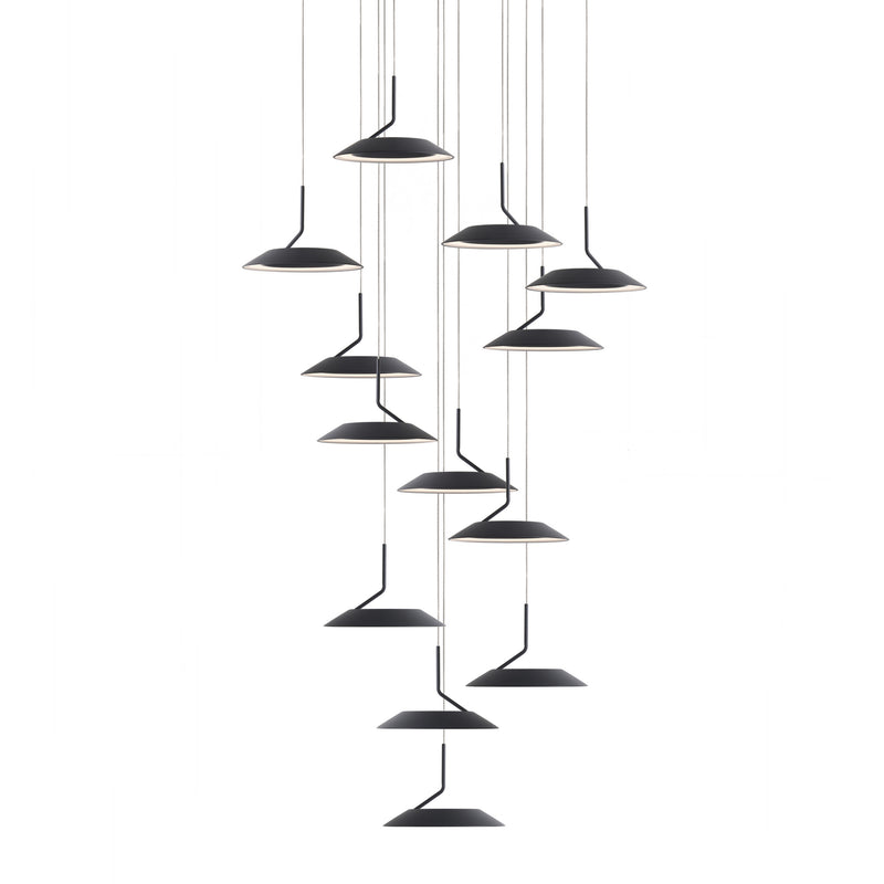 Koncept RYP-C13-SW-MTB LED Pendant, Matte Black