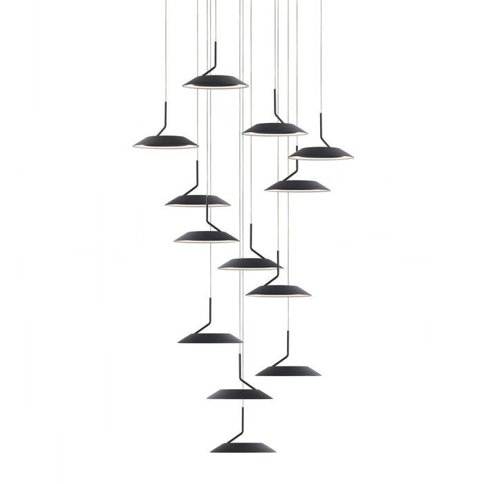 Koncept RYP-C13-SW-MTB LED Pendant, Matte Black