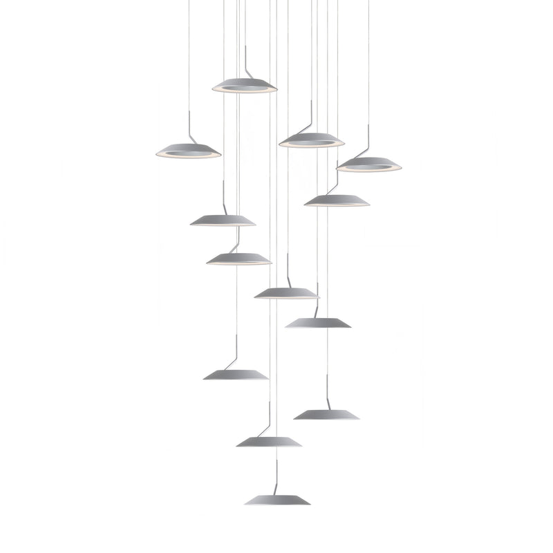 Koncept RYP-C13-SW-SIL LED Pendant, Silver