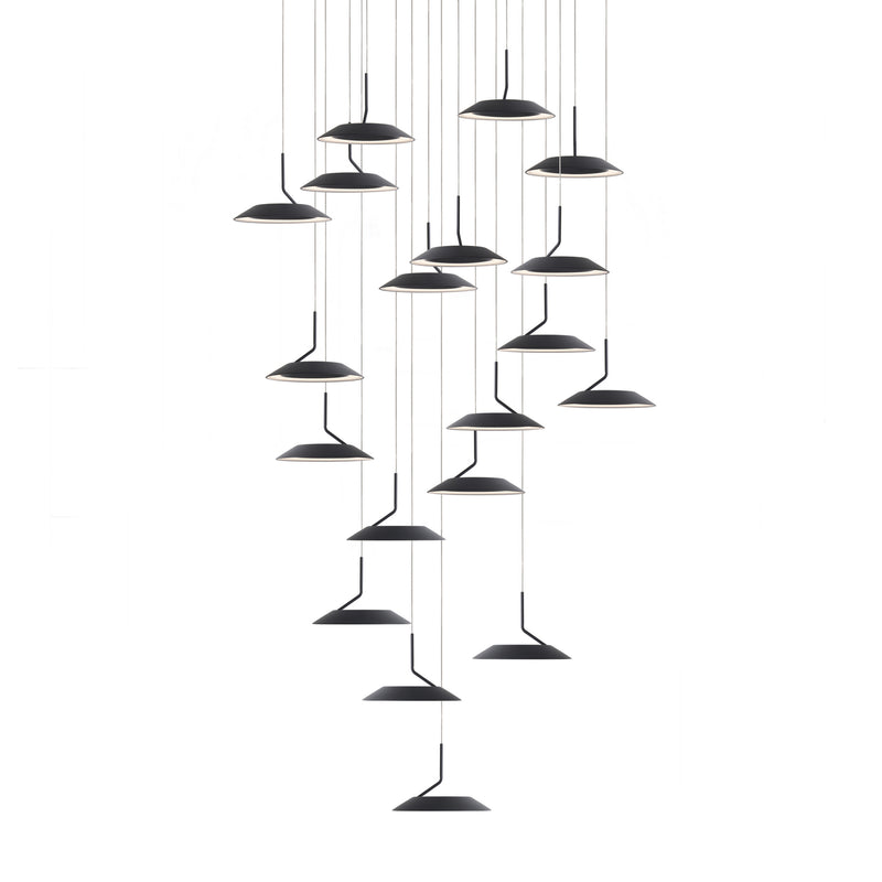 Koncept RYP-C19-SW-MTB LED Pendant, Matte Black