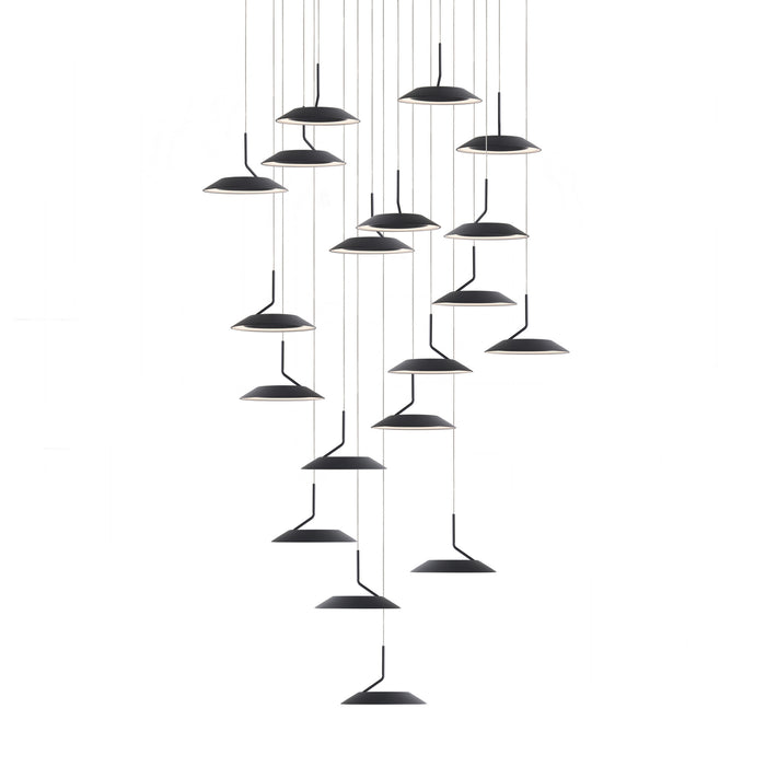 Koncept RYP-C19-SW-MTB LED Pendant, Matte Black