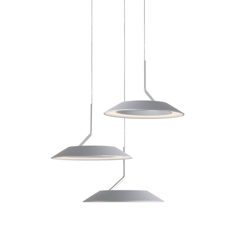 Koncept RYP-C3-SW-SIL LED Pendant, Silver