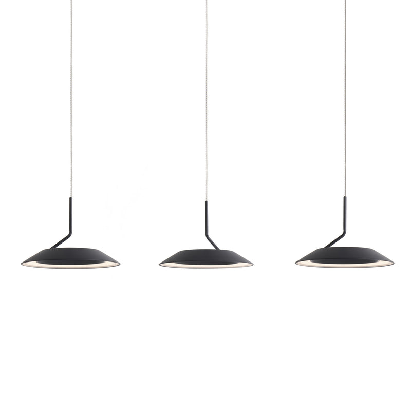 Koncept RYP-L3-SW-MTB LED Pendant, Matte Black
