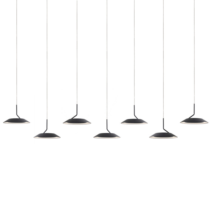 Koncept RYP-L7-SW-MTB LED Pendant, Matte Black