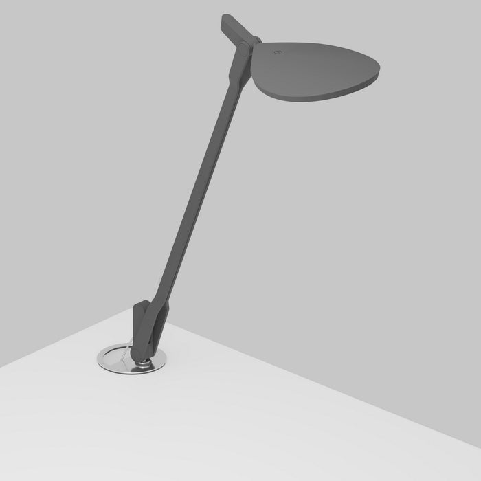 Koncept SPY-W-MGY-USB-GRM LED Desk Lamp, Matte Gray