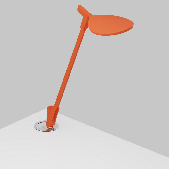 Koncept SPY-W-MOR-USB-GRM LED Desk Lamp, Matte Orange