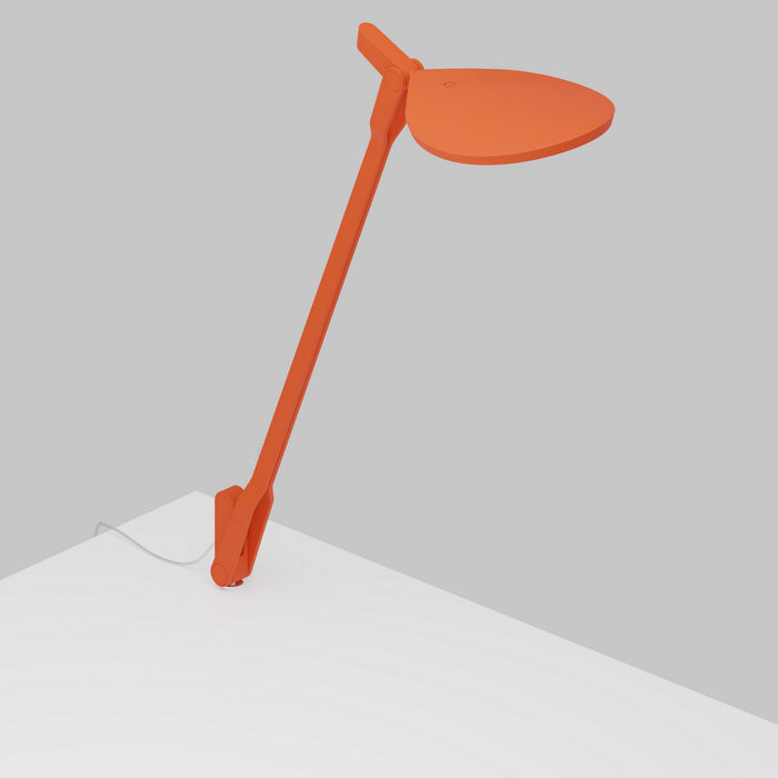 Koncept SPY-W-MOR-USB-THR LED Desk Lamp, Matte Orange