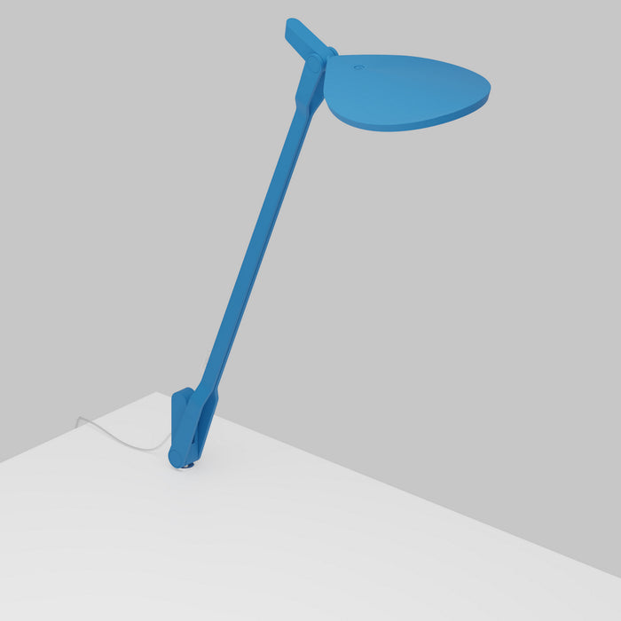 Koncept SPY-W-MPB-USB-THR LED Desk Lamp, Matte Pacific Blue