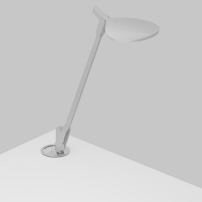Koncept SPY-W-SIL-USB-GRM LED Desk Lamp, Silver