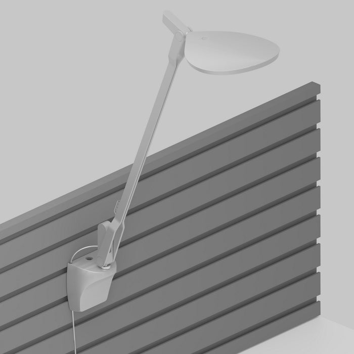 Koncept SPY-W-SIL-USB-SLT LED Desk Lamp, Silver