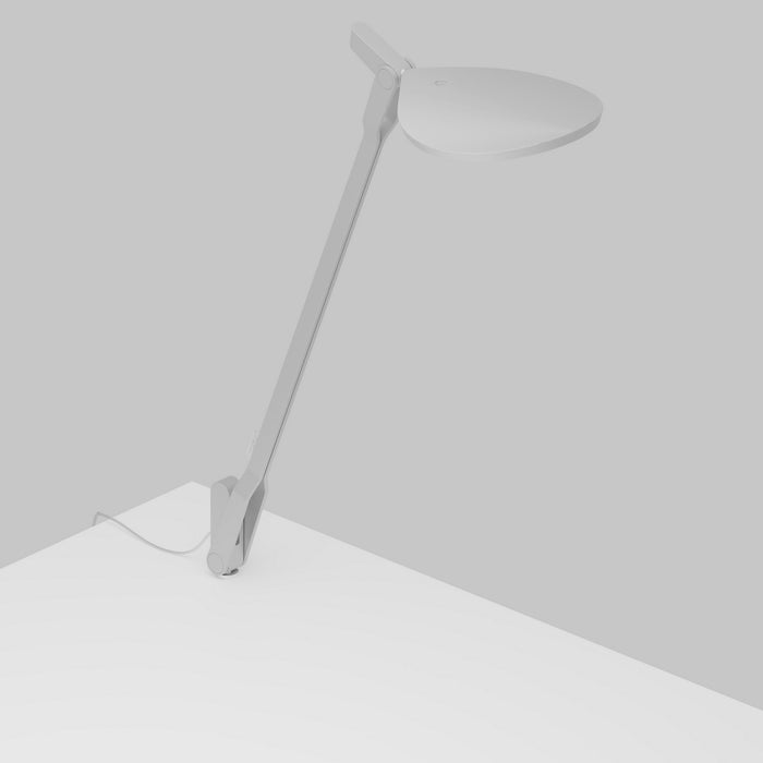Koncept SPY-W-SIL-USB-THR LED Desk Lamp, Silver