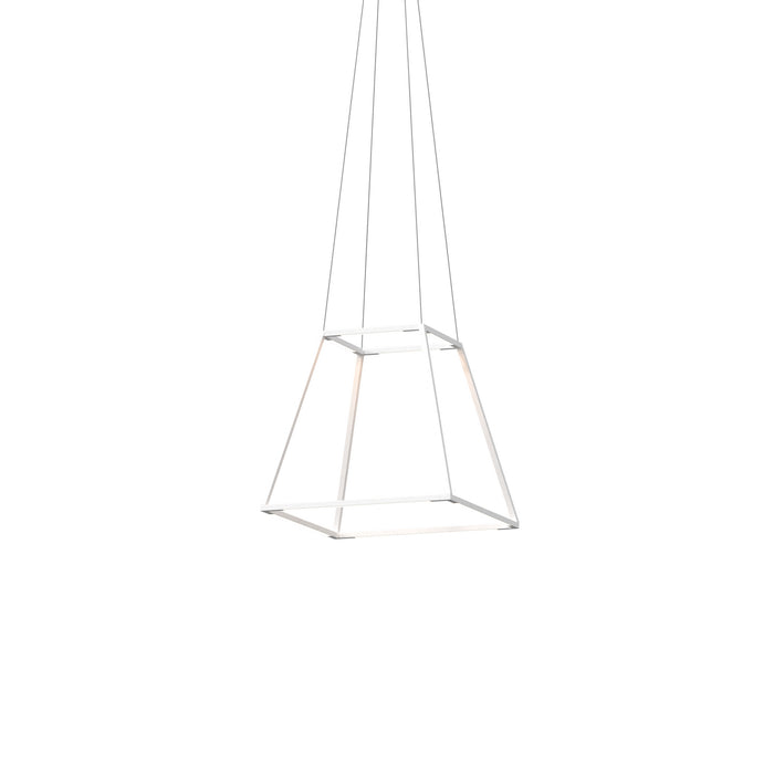 Koncept ZBP-16-RS-SW-MWT-CNP LED Pendant, Matte White