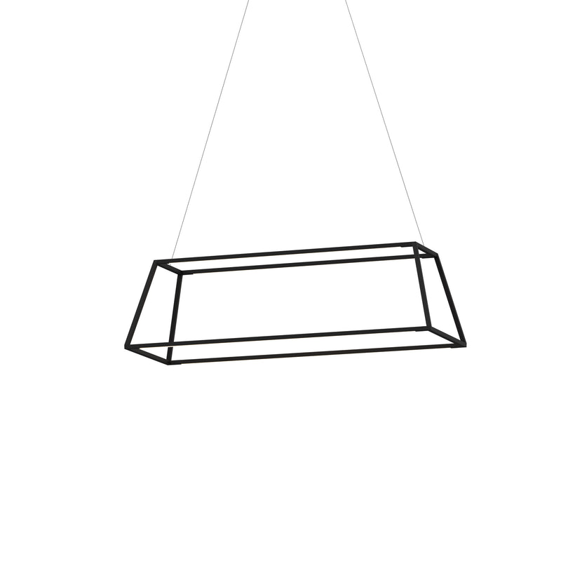Koncept ZBP-38-RR-SW-MTB-CNP LED Pendant, Matte Black