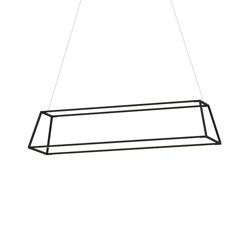 Koncept ZBP-54-RR-SW-MTB-CNP LED Pendant, Matte Black