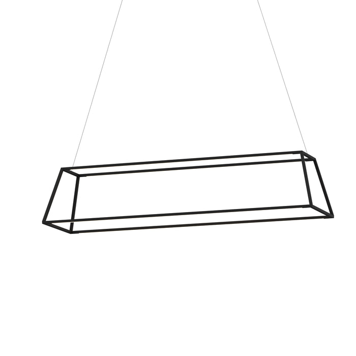 Koncept ZBP-54-RR-SW-MTB-CNP LED Pendant, Matte Black