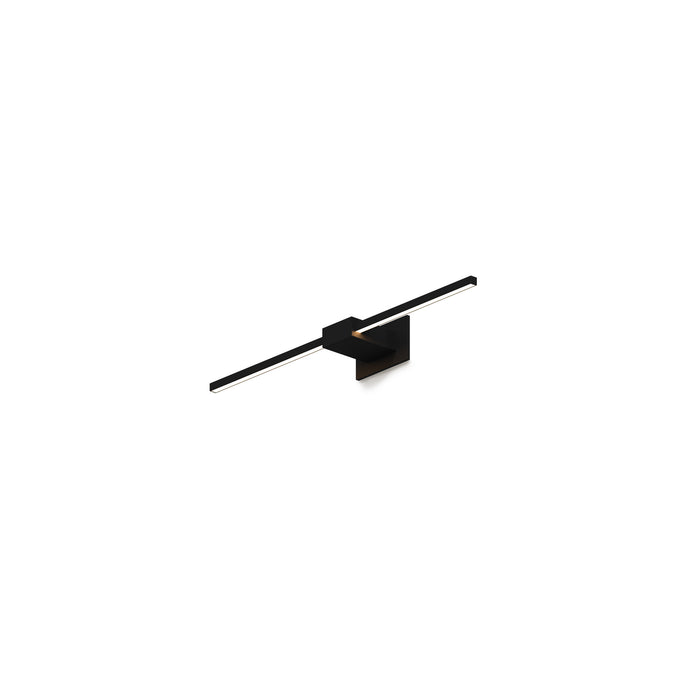 Koncept ZBW-24-4-CM-SW-MTB LED Wall Sconce, Matte Black