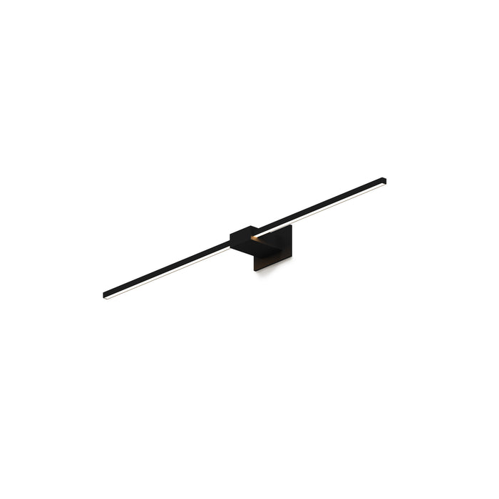 Koncept ZBW-36-4-CM-SW-MTB LED Wall Sconce, Matte Black