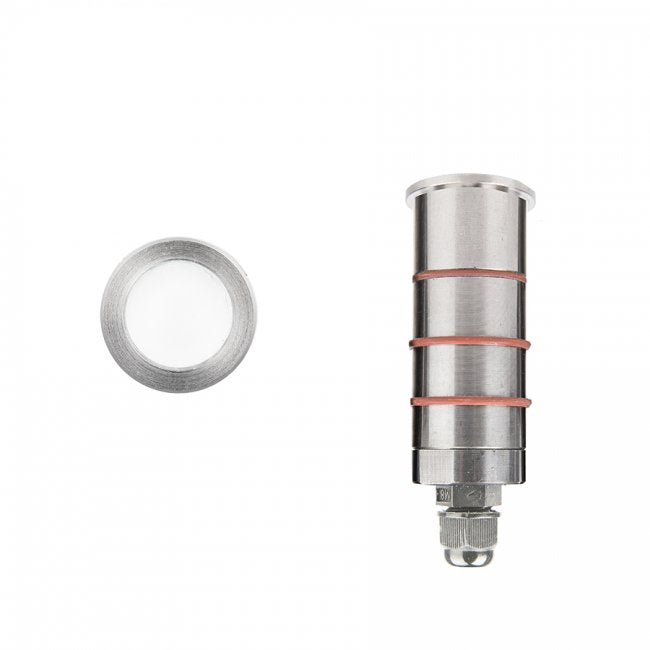 W.A.C. Lighting 1011-27SS LED Recessed Indicator, Stainless Steel